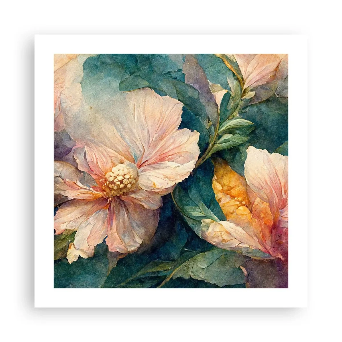 Poster - Subtilitate pură - 50x50 cm