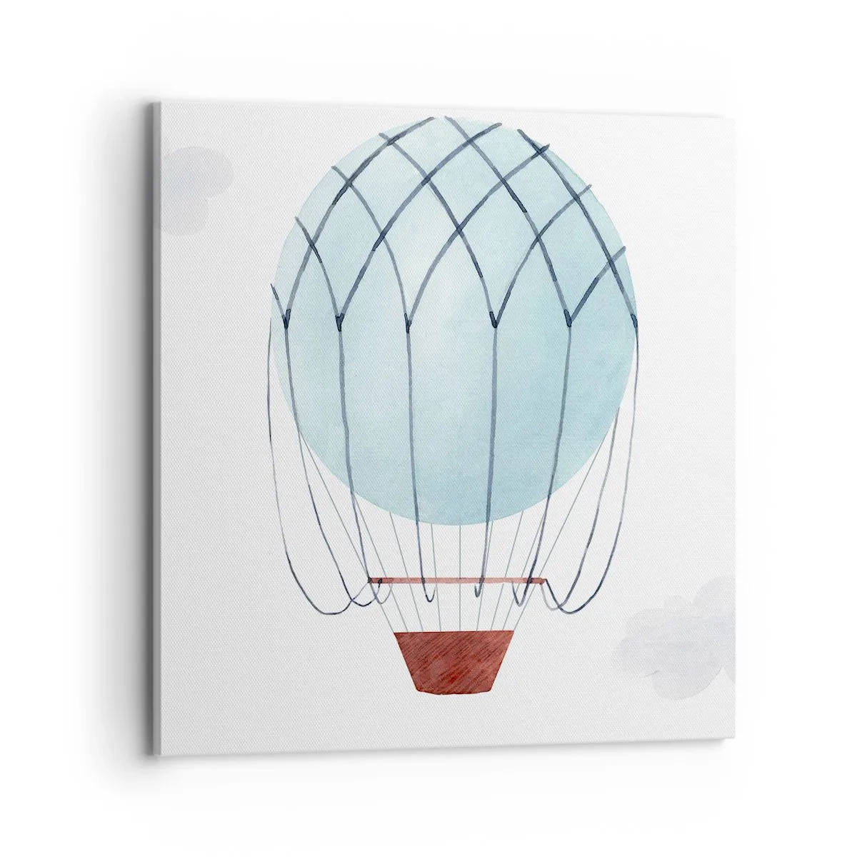 Tablou pe pânză - Complet în nori - 70x70 cm