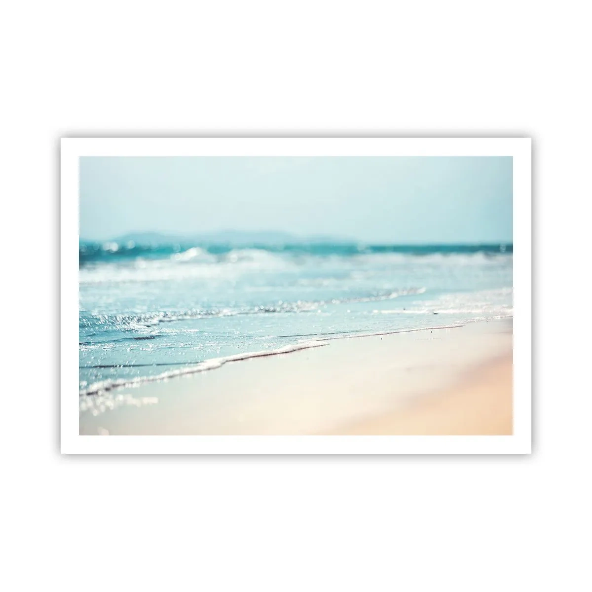 Poster - Căldură și zgomotul valurilor - 91x61 cm