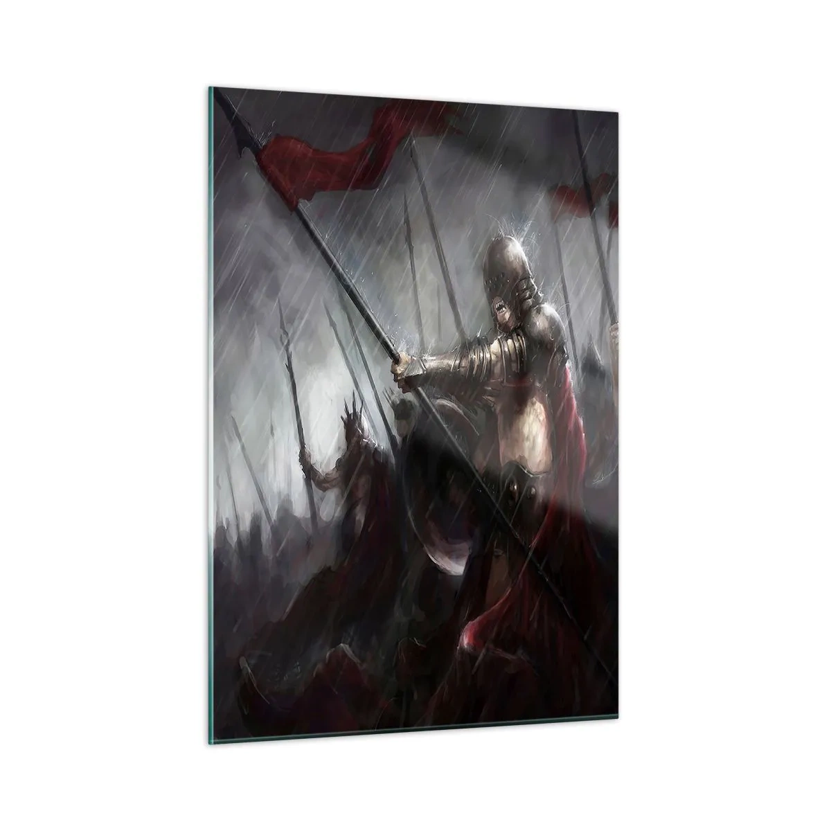 Tablou pe sticlă - Trecătorule, spune-i Spartei.. - 50x70 cm