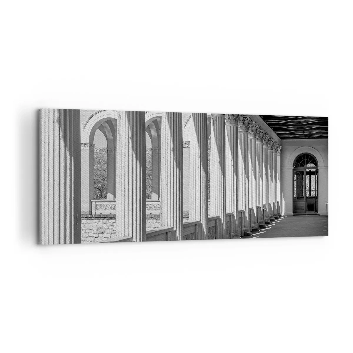 Tablou pe pânză - Arcadă însorită - 100x40 cm
