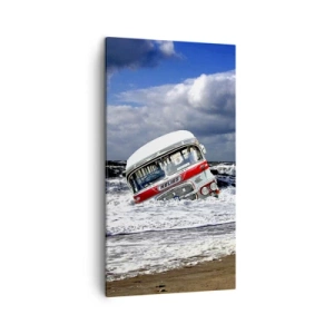 Tablou pe pânză - Și de ce sunteți surprins? - 45x80 cm