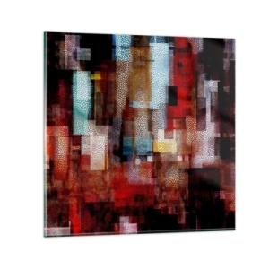 Tablou pe sticlă - Totul și nimic - 30x30 cm