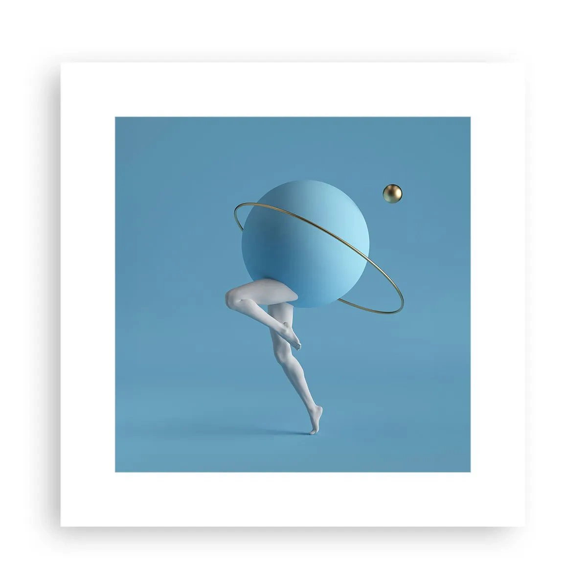 Poster - Și planetele o iau razna - 30x30 cm