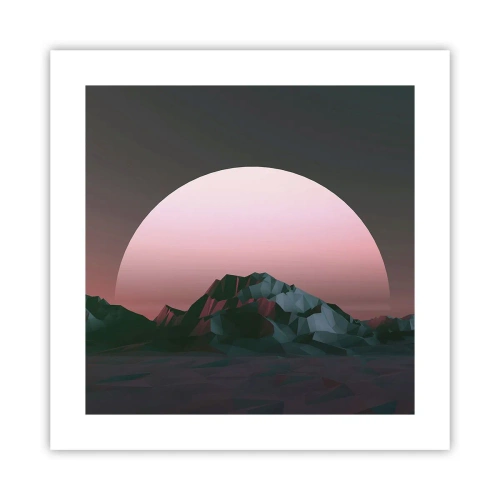 Poster - Într-o galaxie învecinată - 40x40 cm