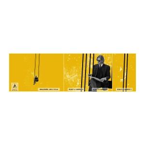 Mostră tapet autocolant Deluxe Sticker - O zi ca oricare alta - Artă Modernă, Leagăn, Om - 100x30 cm
