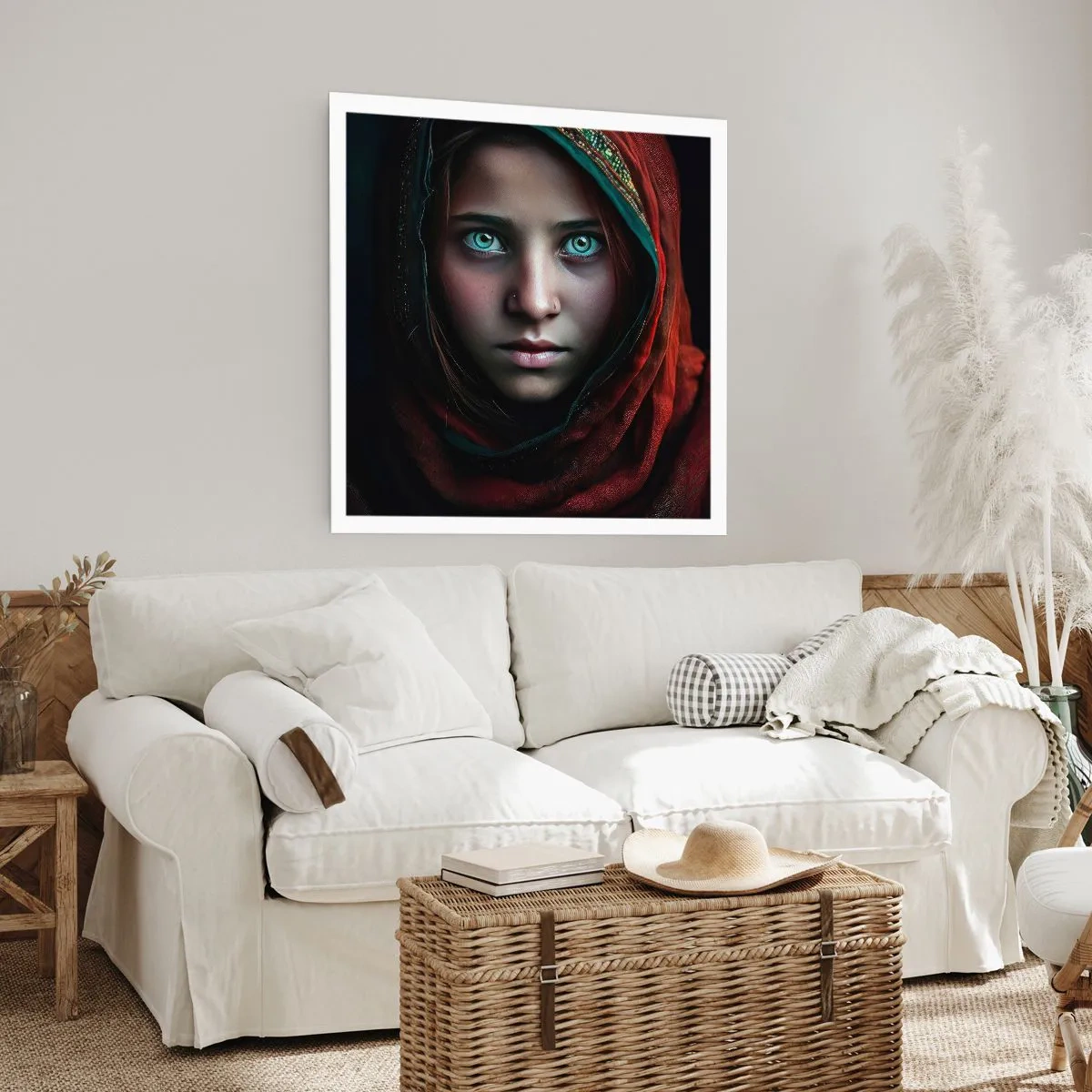 Poster - Prințesa orientală - 40x40 cm