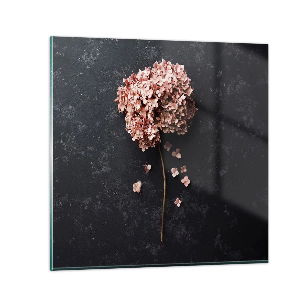 Tablou pe sticlă - Un semn cu adevărat romantic - 40x40 cm