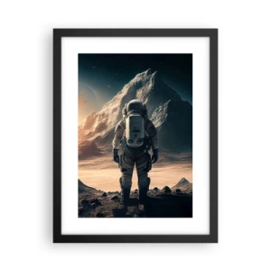 Poster în ramă neagră - O nouă provocare - 30x40 cm