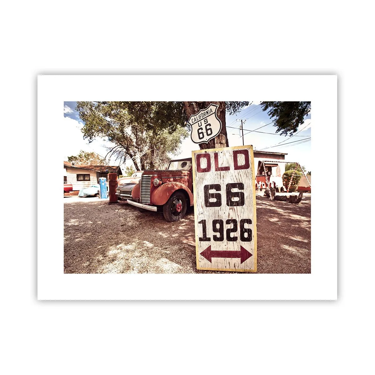 Poster - O legendă provincială americană - 40x30 cm