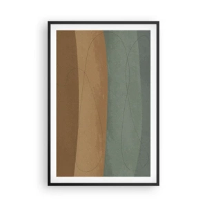 Poster în ramă neagră - Compoziție orizontală - 61x91 cm