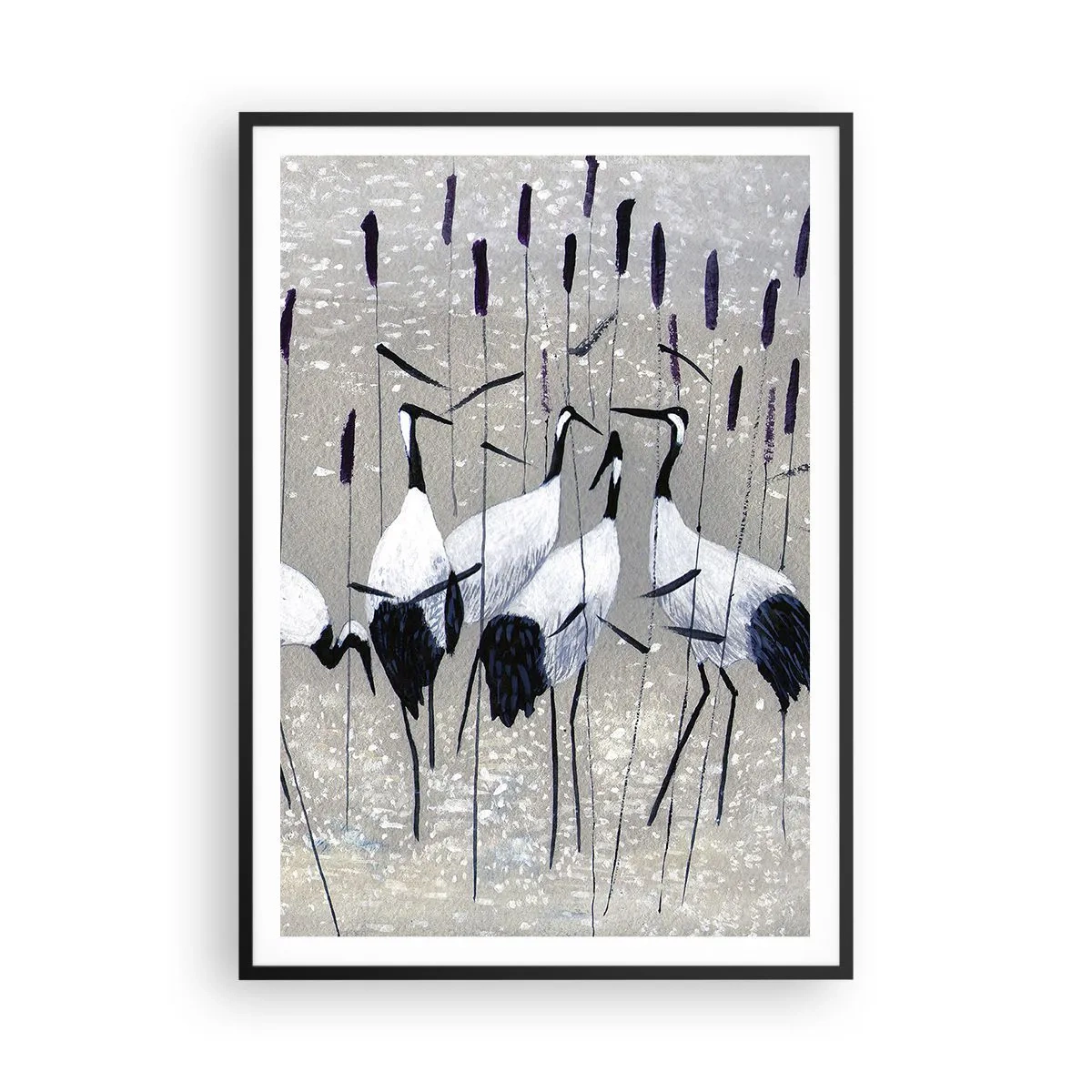 Poster în ramă neagră - Printre ai tăi - 70x100 cm