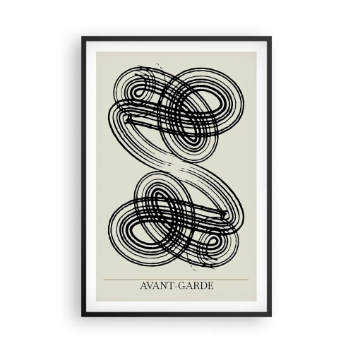 Poster în ramă neagră - A apărut spontan - 61x91 cm