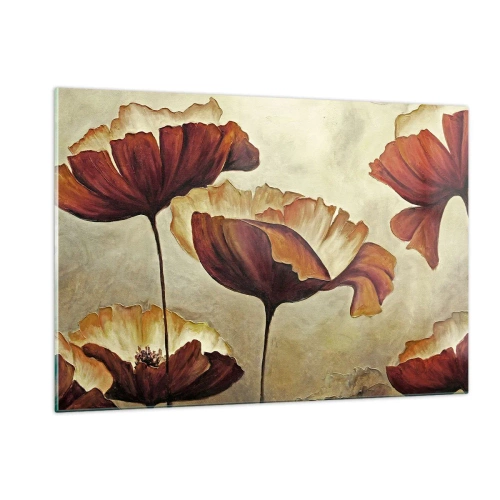 Tablou pe sticlă - Lunca - 120x80 cm