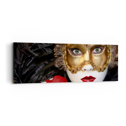 Tablou pe pânză - Pentru că viața e un bal - 90x30 cm