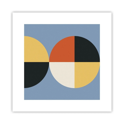 Poster - Uită-te și numără - 30x30 cm