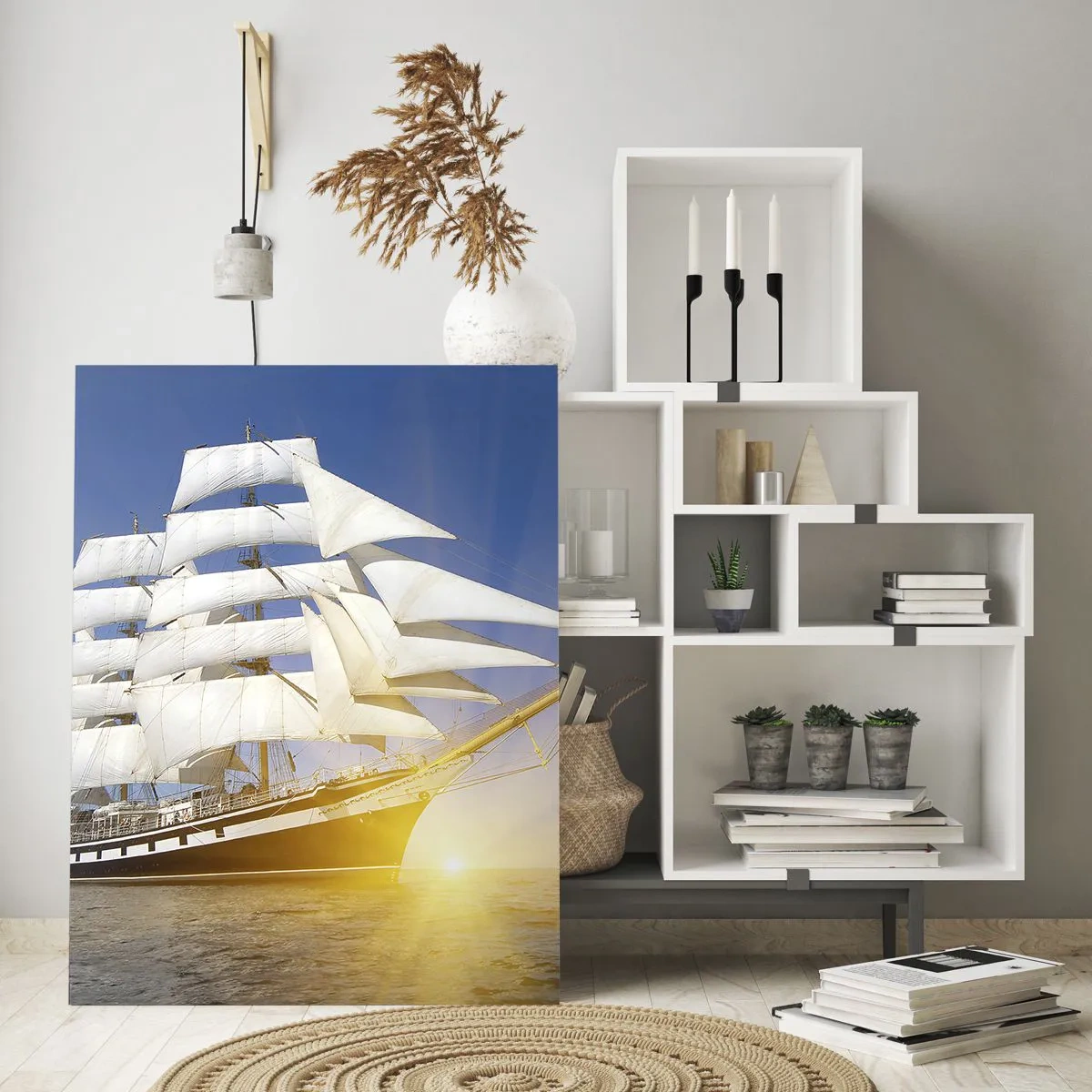 Tablou pe sticlă - Timpul lor nu trece niciodată - 50x70 cm