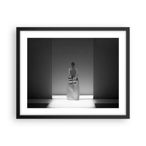 Poster în ramă neagră - Simplitate sofisticată - 50x40 cm