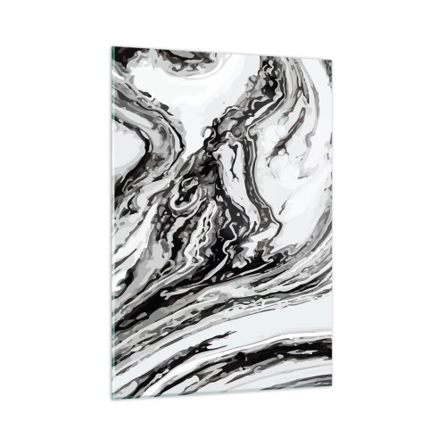 Tablou pe sticlă - La început a fost haos - 50x70 cm