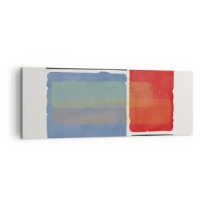 Tablou pe pânză - Spiritul și litera geometriei - 140x50 cm