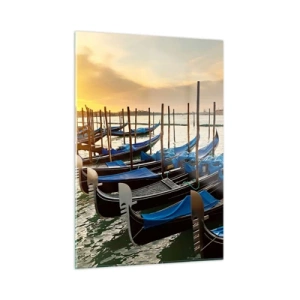 Tablou pe sticlă - Înainte de a începe agitația - 50x70 cm