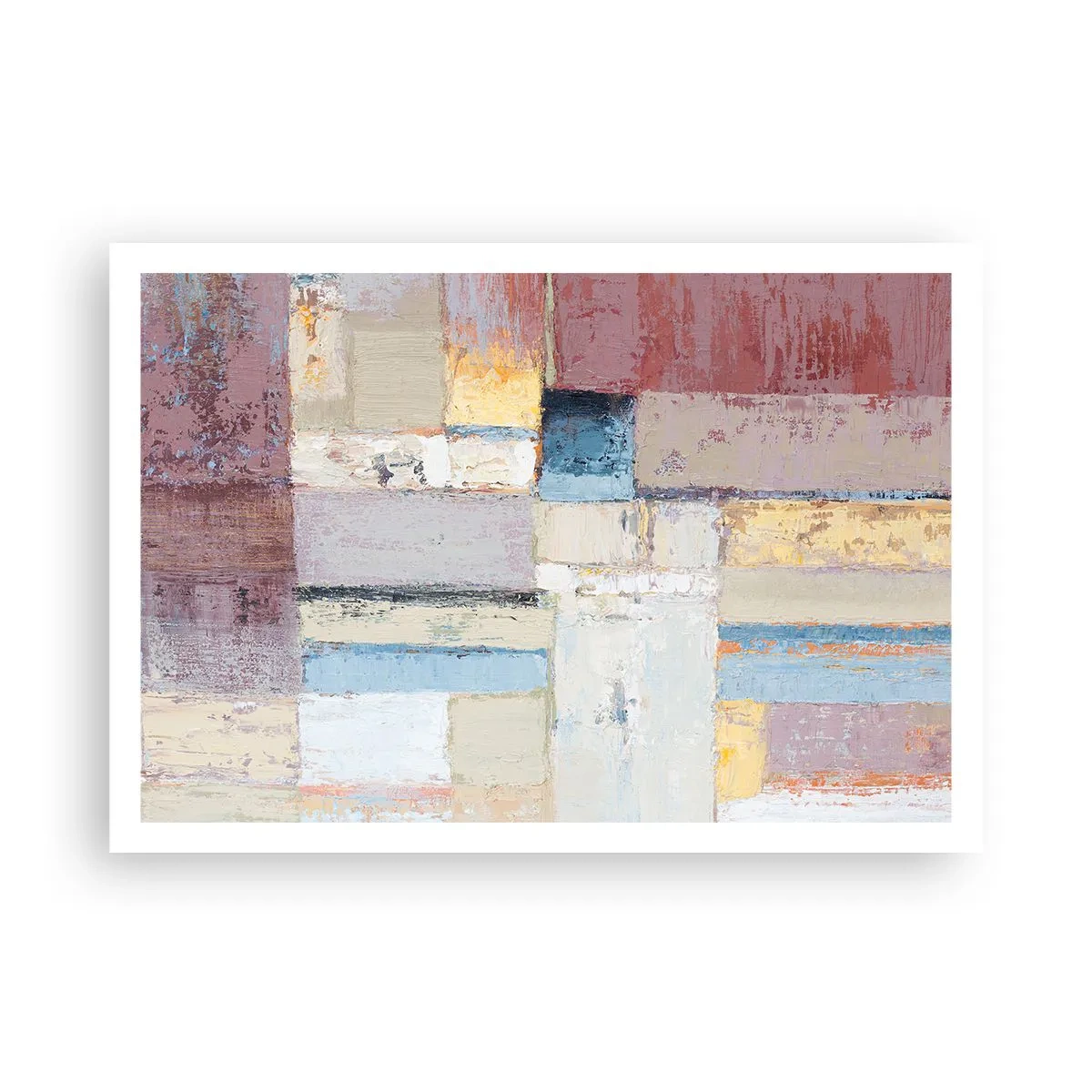 Poster - Liniștea geometriei - 100x70 cm