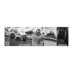 Mostră de Tapet Standard Eco - Cai putere! - Formula 1, Vehicul, Rasă - 100x30 cm