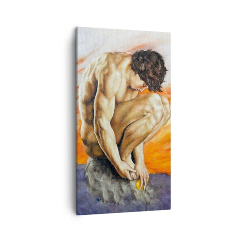 Tablou pe pânză - Ascultându-se pe sine - 45x80 cm