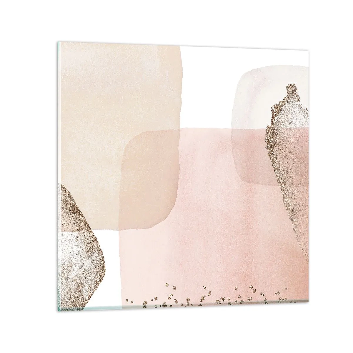 Tablou pe sticlă - O privire prin culoare - 40x40 cm