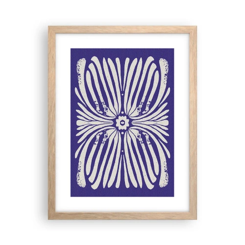 Poster în ramă de stejar deschis - Inspirații etnice - 30x40 cm