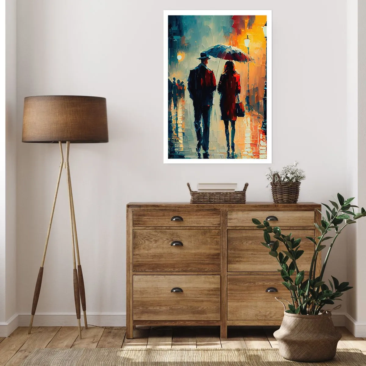 Poster - Poveste de dragoste urbană - 30x40 cm