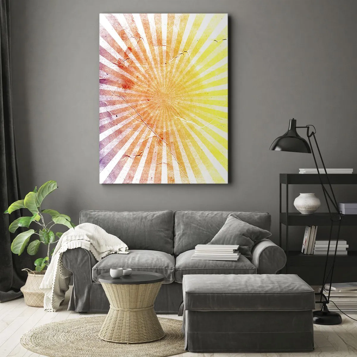 Tablou pe pânză - Răsărituri și apusuri de soare - 50x70 cm