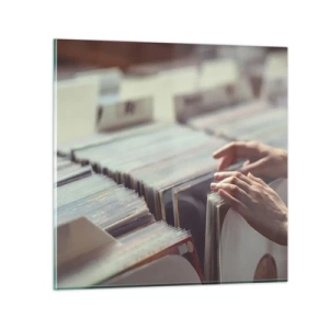 Tablou pe sticlă - În căutarea emoției - 50x50 cm