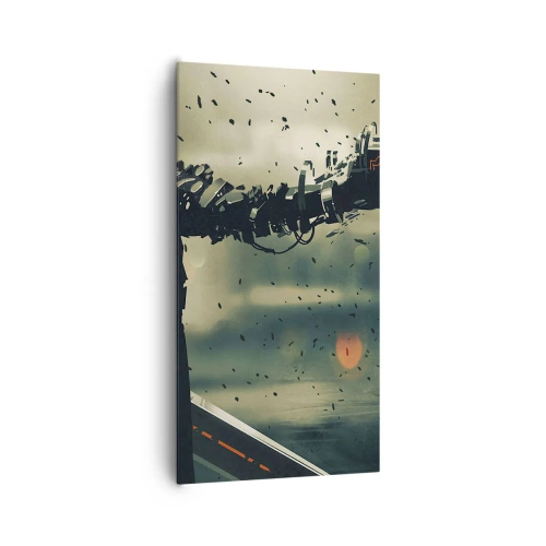 Tablou pe pânză - Armă letală - propriul tău Terminator - 65x120 cm