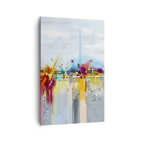 Tablou pe pânză - Pod de bucurie peste râul vieții - 80x120 cm