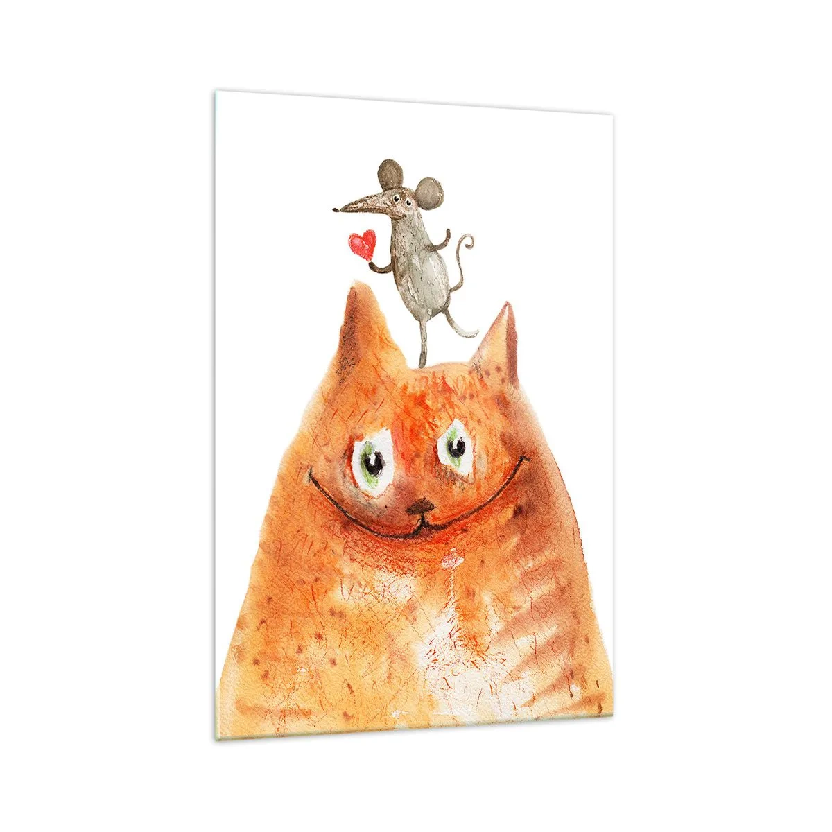 Tablou pe sticlă - Paradoxurile iubirii - 70x100 cm