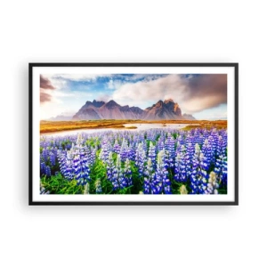 Poster în ramă neagră - Putere și severitate alături de blândețe - 91x61 cm