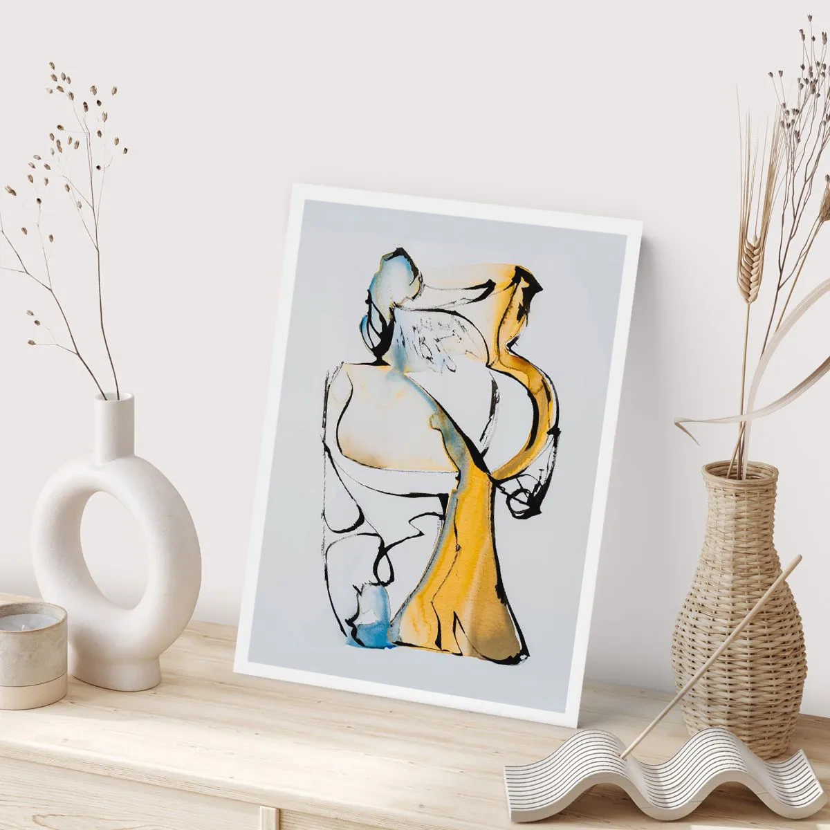 Poster - Abstracție de sticlă - 70x100 cm