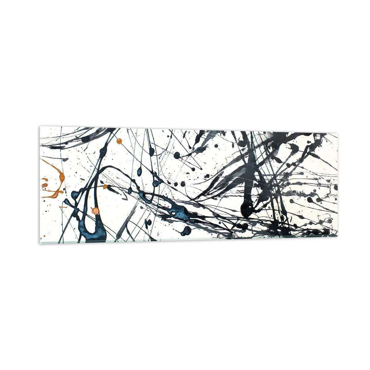 Tablou pe sticlă - Cu sau fără sens? - 90x30 cm