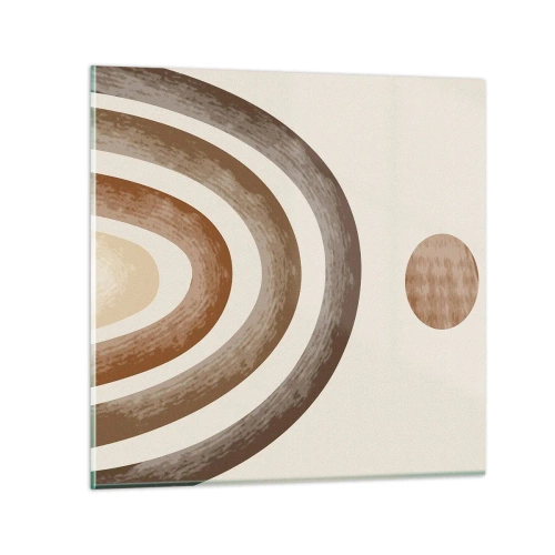 Tablou pe sticlă - Într-o galaxie îndepărtată - 60x60 cm
