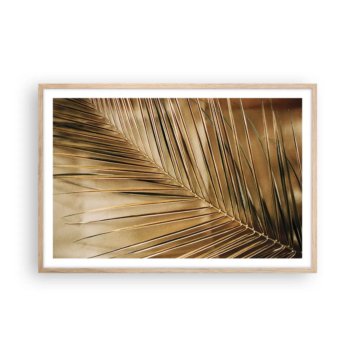 Poster în ramă de stejar deschis - Colonadă naturală - 91x61 cm