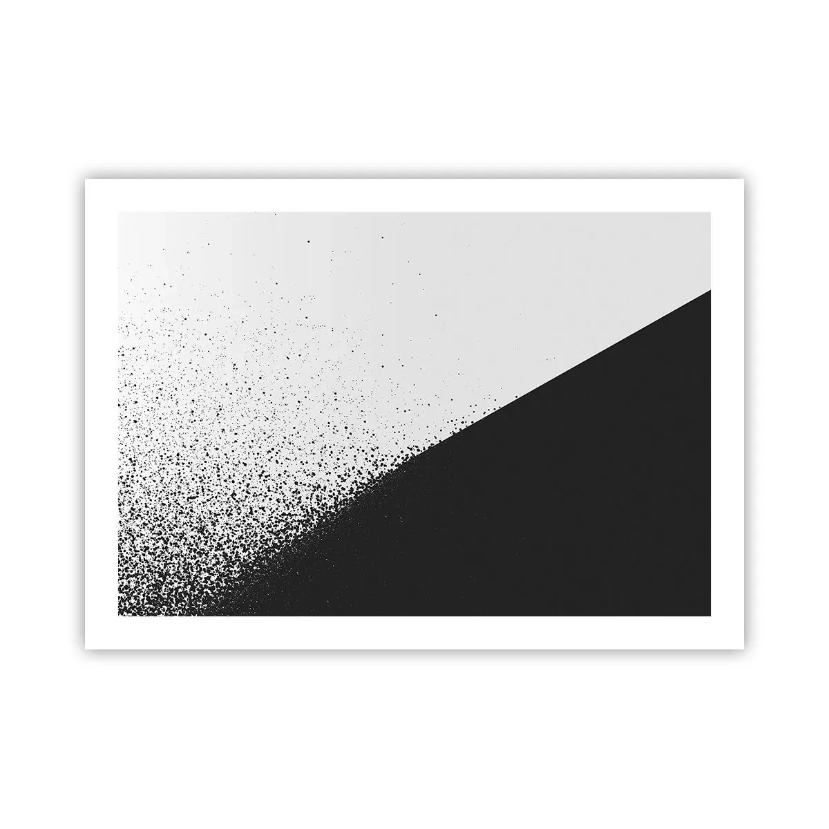 Poster - Din ce în ce mai repede, din ce în ce mai mult - 70x50 cm