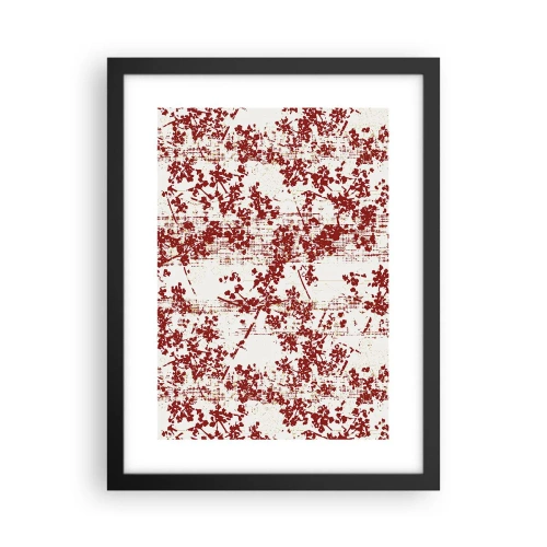 Poster în ramă neagră - Ca un percal vechi - 30x40 cm
