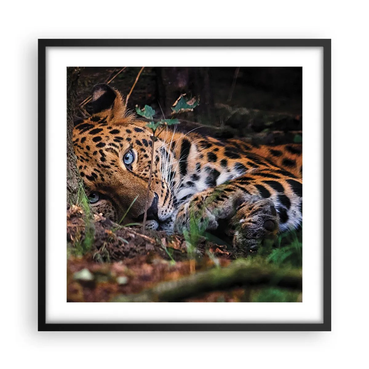 Poster în ramă neagră - Să ai încredere în mine - 50x50 cm