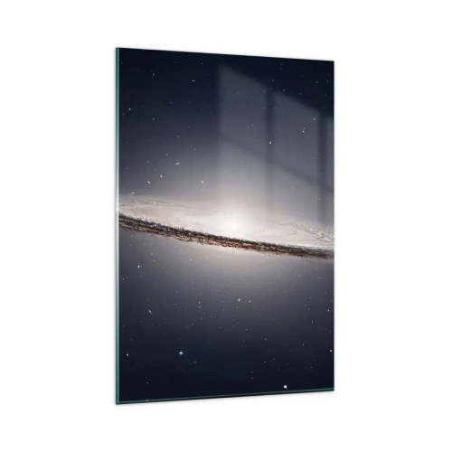 Tablou pe sticlă - Cu mult timp în urmă, într-o galaxie foarte, foarte îndepărtată... - 80x120 cm