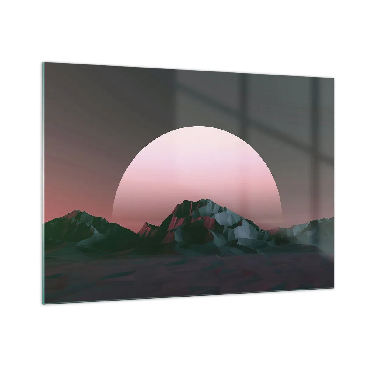 Tablou pe sticlă - Într-o galaxie învecinată - 100x70 cm