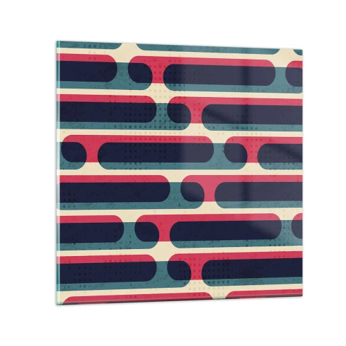 Tablou pe sticlă - Înăuntru și înainte - 70x70 cm