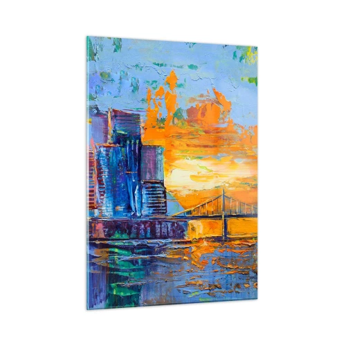 Tablou pe sticlă - Cultură și natură - 50x70 cm