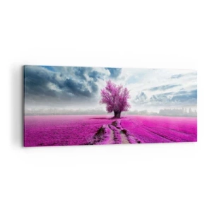 Tablou pe pânză - Câmpul cu iarbă neagră - 100x40 cm