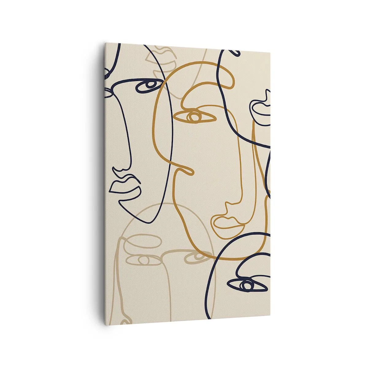 Tablou pe pânză - Portret multiplicat - 80x120 cm